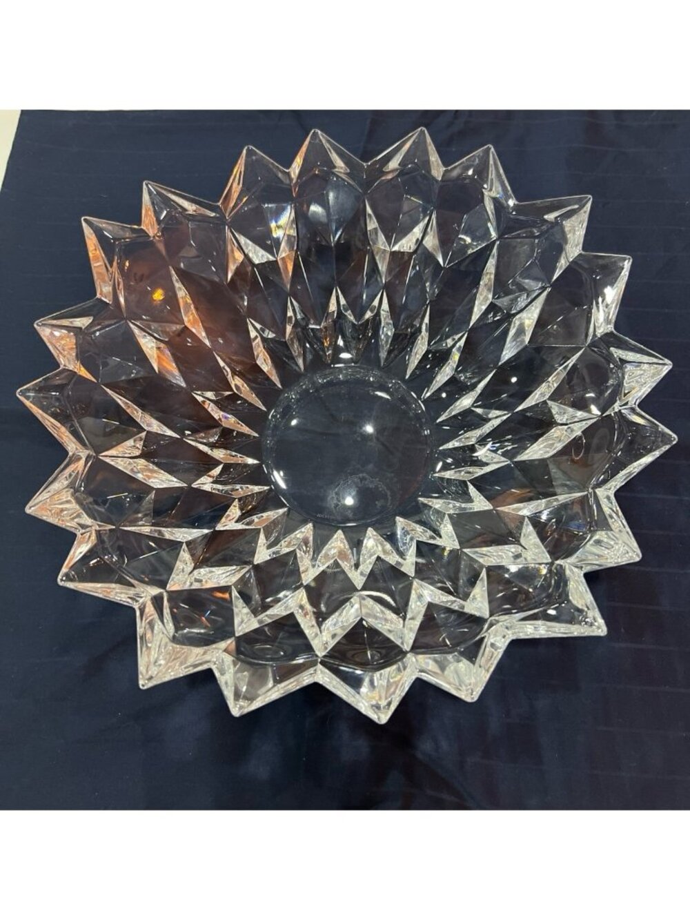 Nachtmann Quartz Bowl, a decorative piece made from brilliant crystal glass